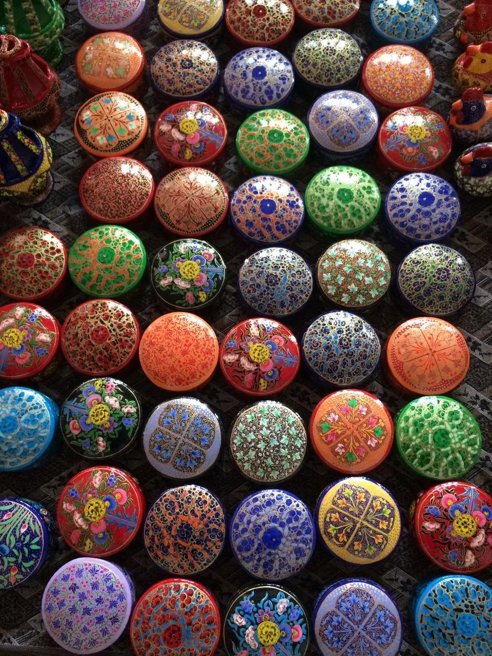 Kashmir Papier Mache Pill Boxes