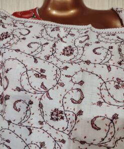 Pashmina Kashmiri Shawl Beige, Full Embroidery Work