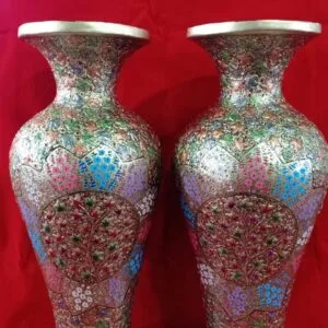 Kashmir Papier Mache Flower Vases