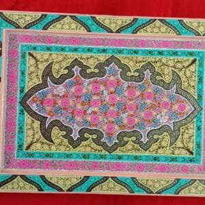 Kashmiri Paper Mache Motifs Artwork (Medium)