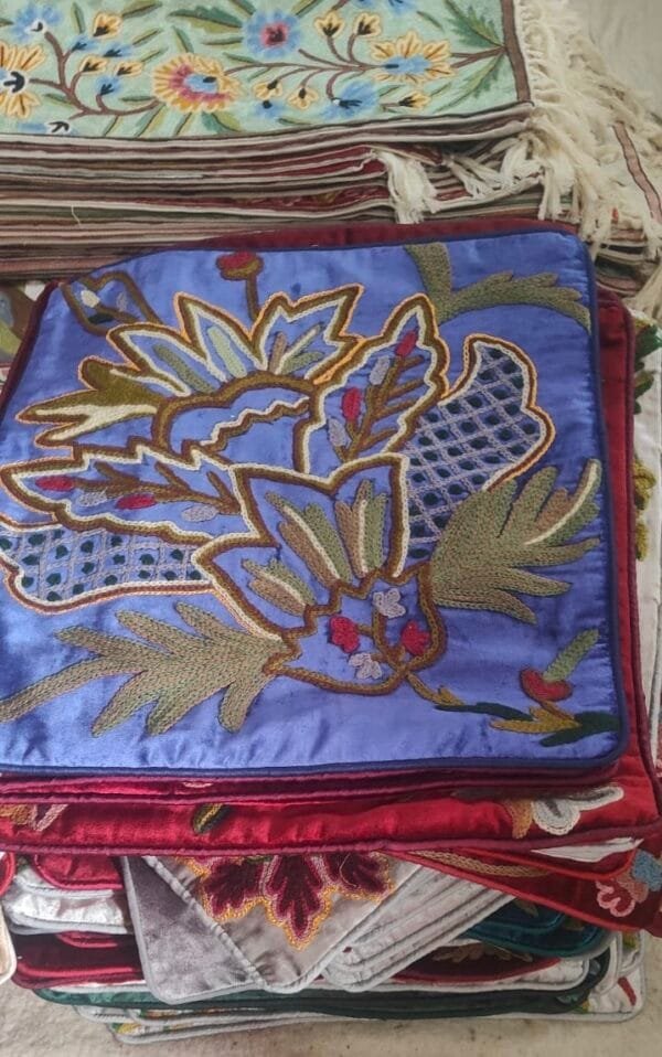 Kashmiri Hand Embroidered Cushion Covers