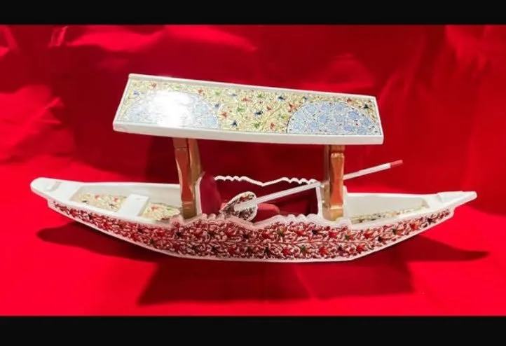 Kashmiri Papier Mache Shikara Boat