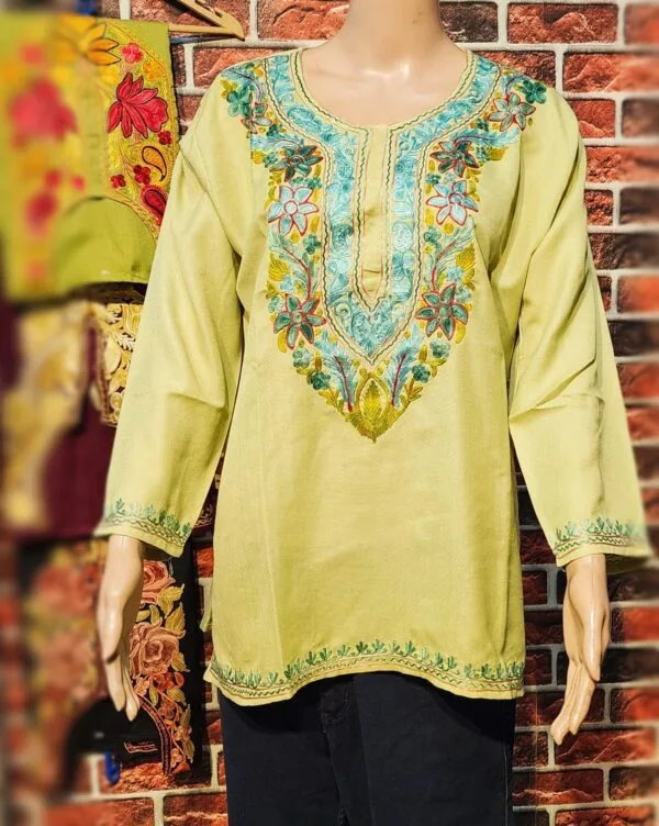 Kashmiri Aari Embroidered Tops - Image 5