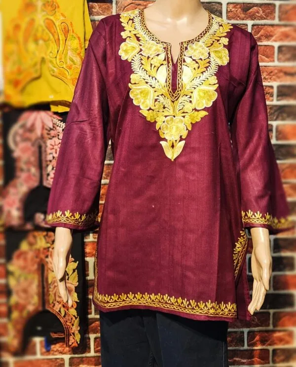 Kashmiri Aari Embroidered Tops - Image 6