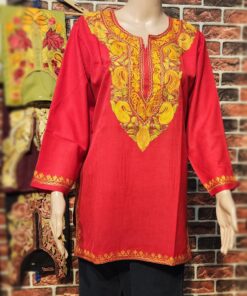 Kashmiri Aari Embroidered Tops