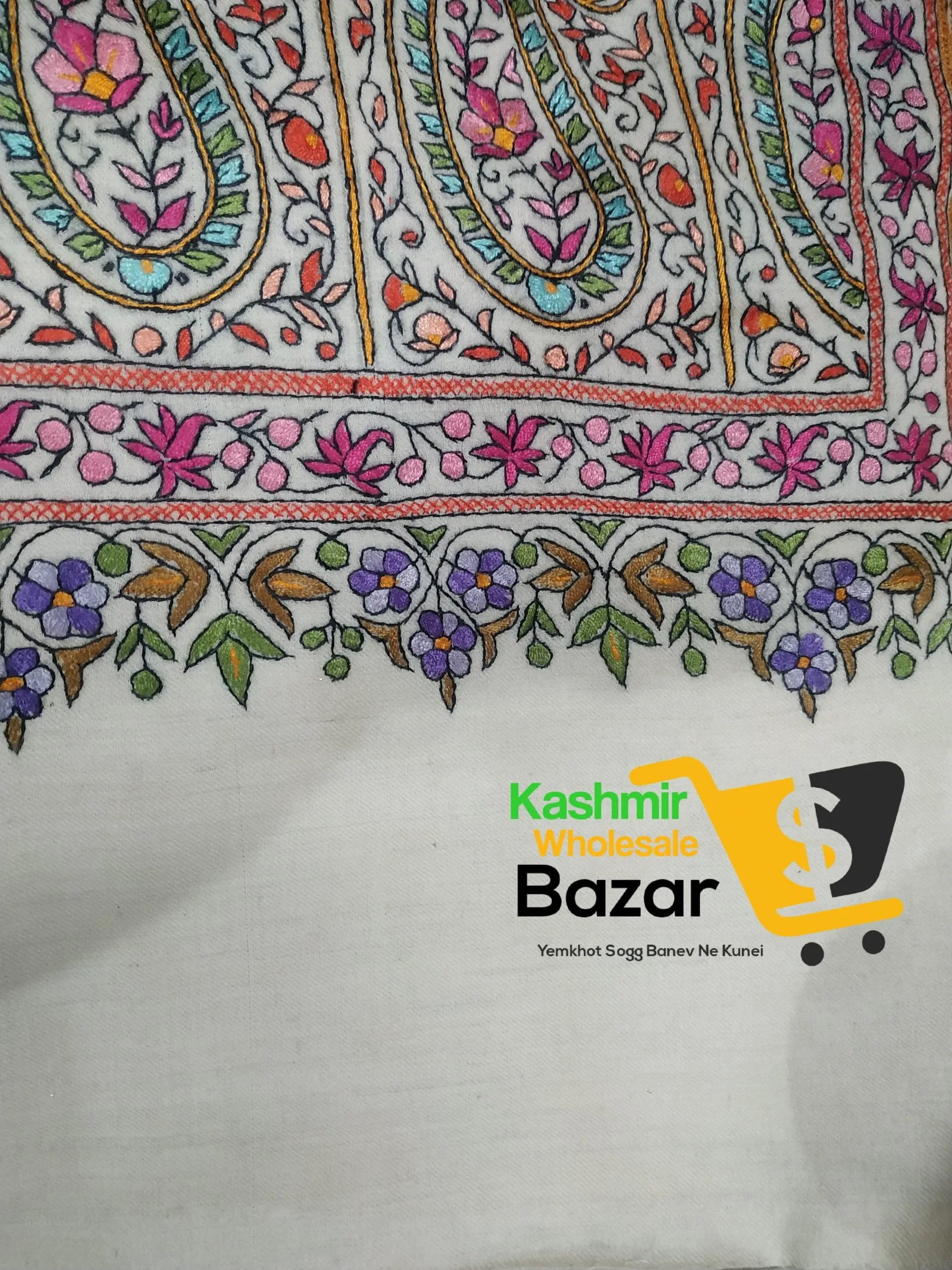 Pure Pashmina Jamawar Shawls - Image 3