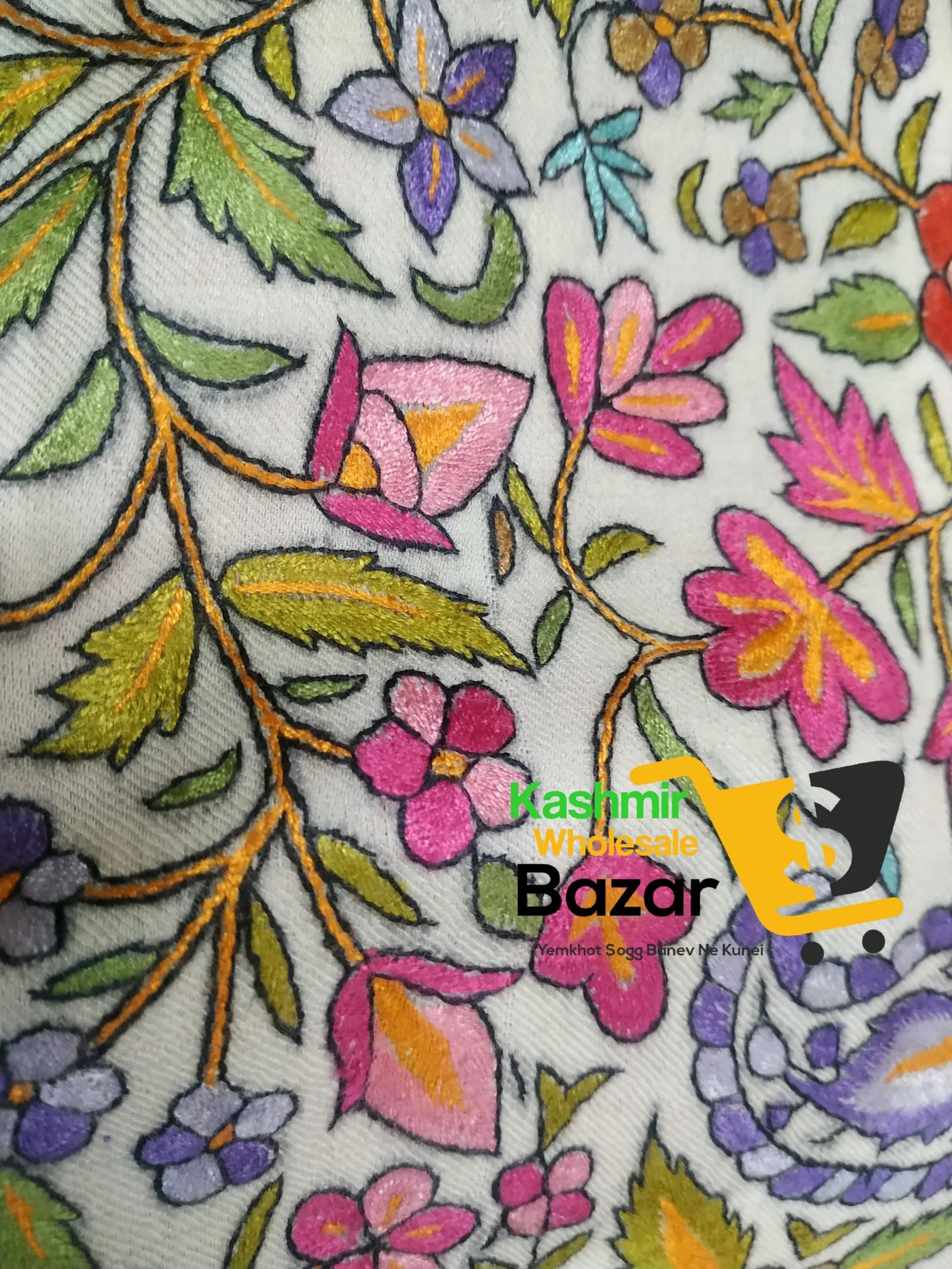 Pure Pashmina Jamawar Shawls - Image 4