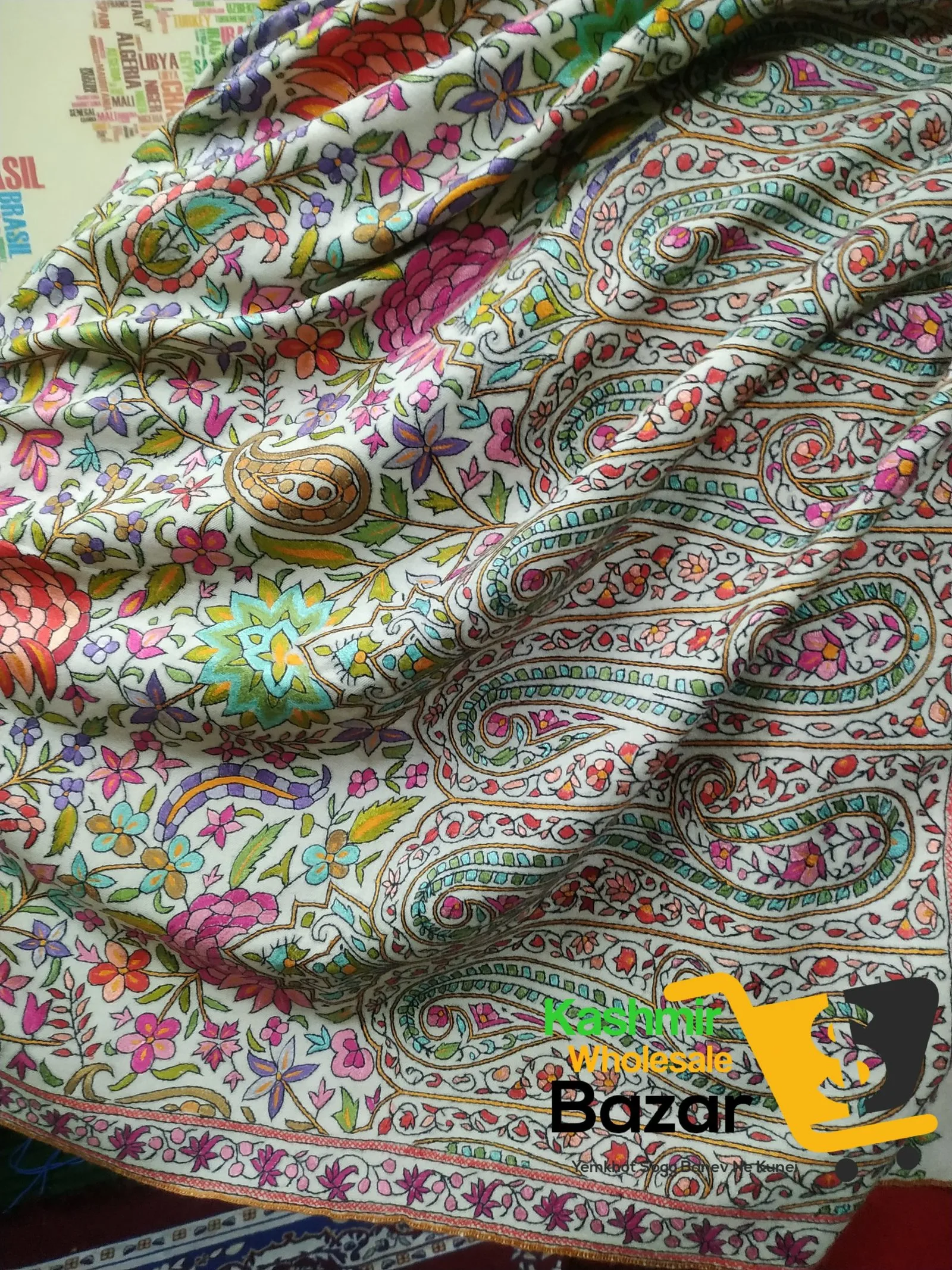 Pure Pashmina Jamawar Shawls