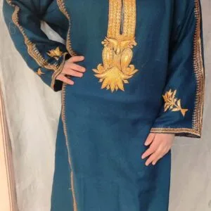 Raffal Pherans with Golden Tilla work