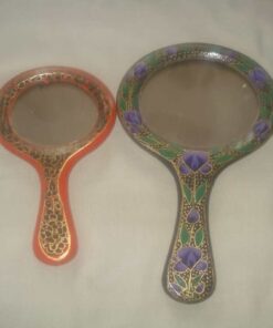 Kashmir Papier Mache Handheld Mirrors