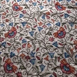 Ari Work Embroidered Crewel Curtains Design 1