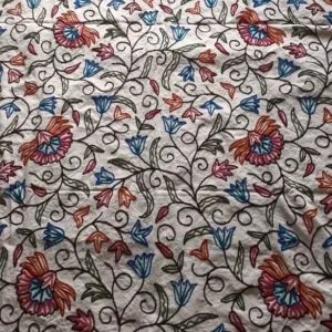 Ari Work Embroidered Crewel Curtains Design 1