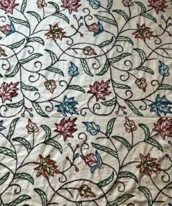 Ari Work Embroidered Crewel Curtains Design 2