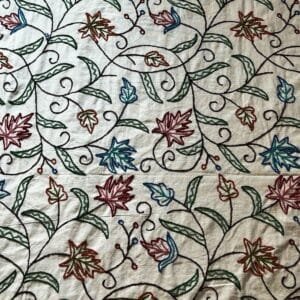 Ari Work Embroidered Crewel Curtains Design 2