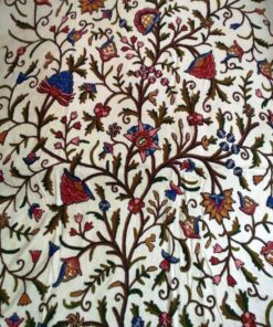 Ari Work Embroidered Crewel Curtains Design #5