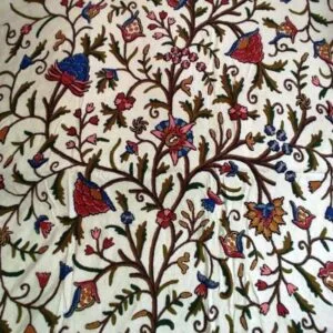 Ari Work Embroidered Crewel Curtains Design #5