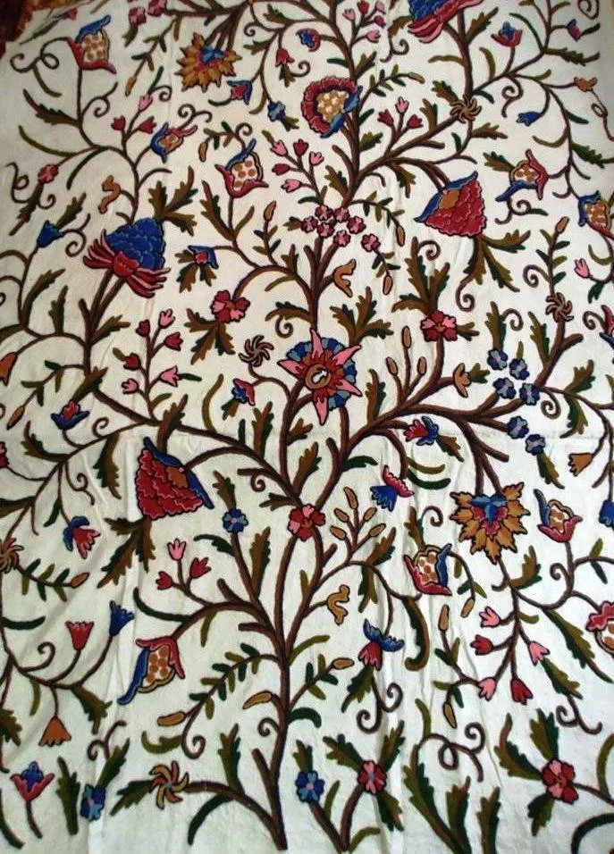 Ari Work Embroidered Crewel Curtains - Image 5