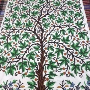 Ari Work Embroidered Crewel Curtains Design #7