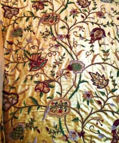 Ari Work Embroidered Crewel Curtains Premium2