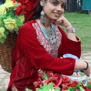 Beautiful Woman Wearing a Traditional Clothing