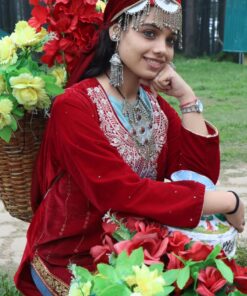 Beautiful Woman Wearing a Traditional Clothing