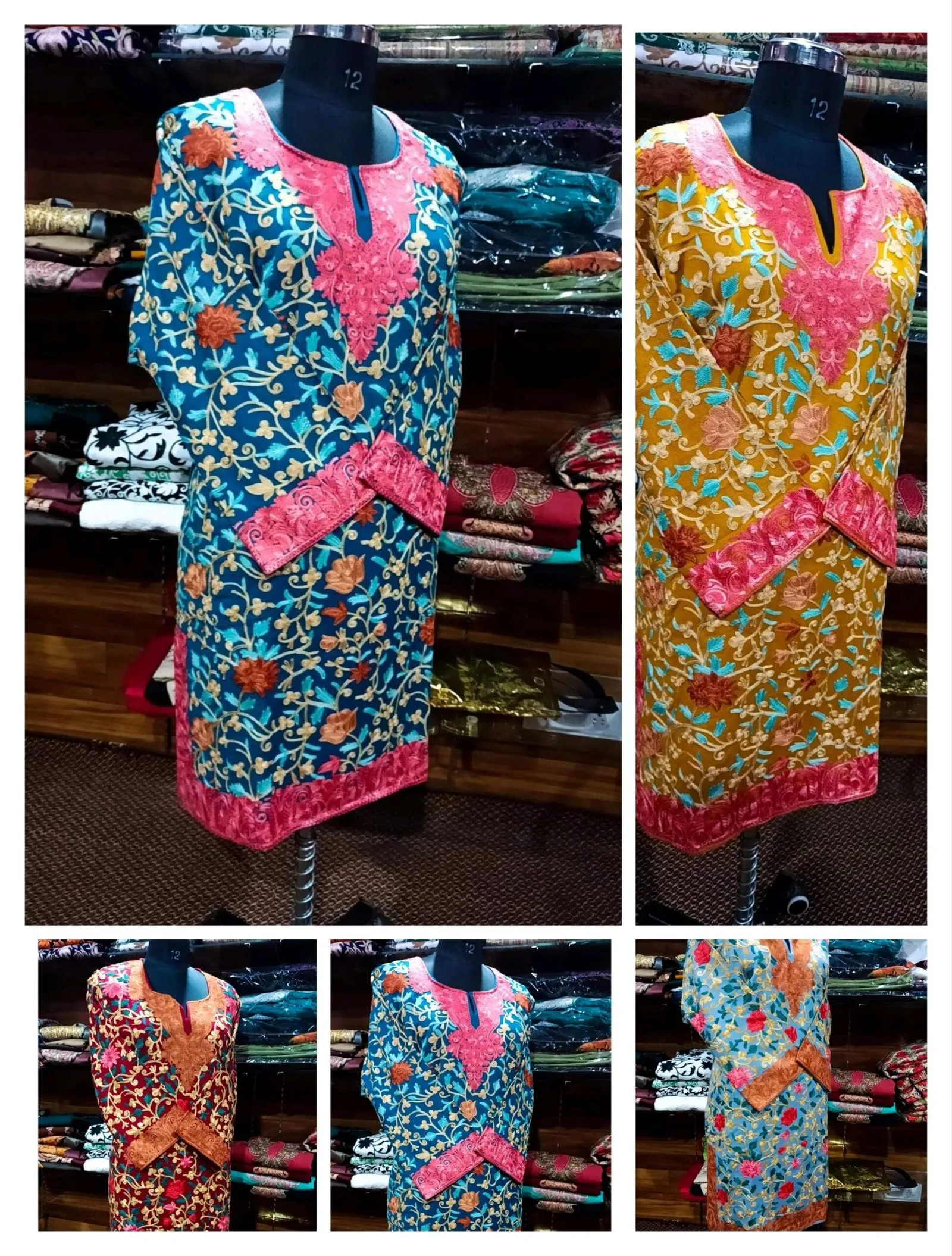 Pure Cashmilon Woolen Pherans