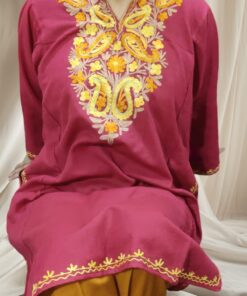Ari Work Cashmilon Kashmiri Pherans 100 pcs