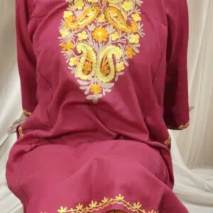 Ari Work Cashmilon Kashmiri Pherans 100 pcs