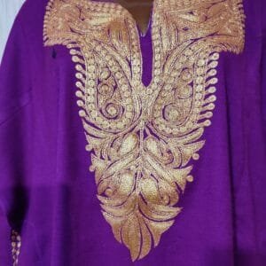 Woolen Pherans with Kashmiri Design Tilla Work