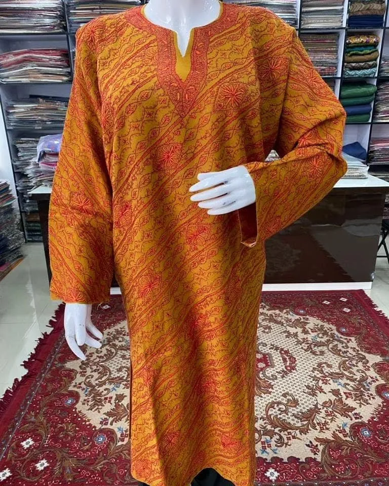 Pure Wool Hand Sozni Jama Pheran