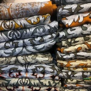 Tilla Work Raffle Wool Kashmiri Pherans (Set of 5)