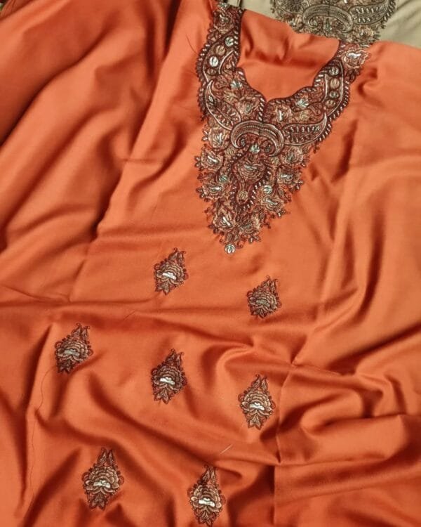 Exquisite Kashmiri Sozni Work Cotton Suits - Image 8