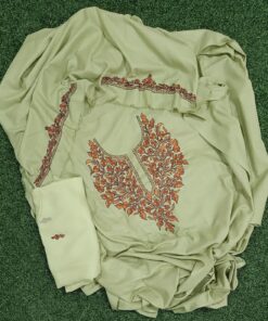 3 Piece Ruby Cotton Suits with Sozni Work