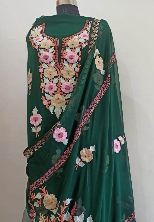 Kashmiri 3-Piece Georgette Suit - Image 7