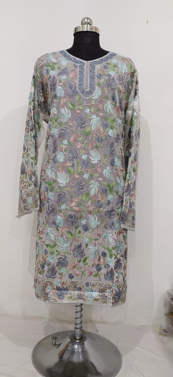 Premium Ari Work Georgette Tops Design 3