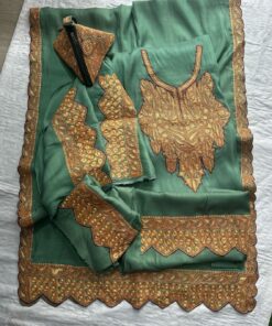 Marisa Silk Bridal Suit with Kashmiri Botta Tilla