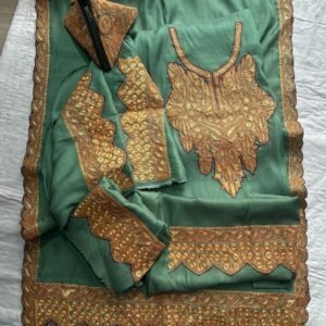 Marisa Silk Bridal Suit with Kashmiri Botta Tilla