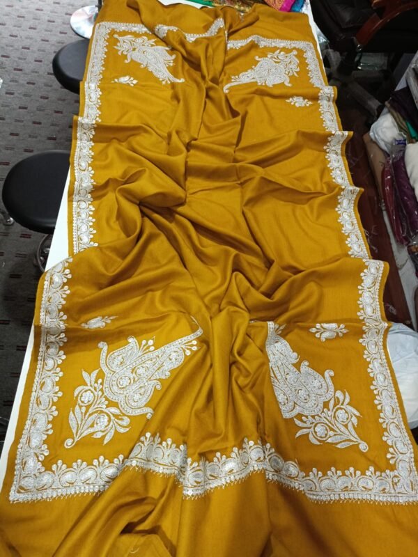 Tilla Work Semi-Pashmina Shawls - Image 2